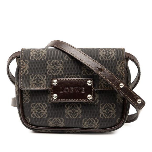 Loewe Anagram PVC Leather 2way Bag